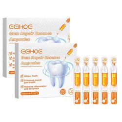 Ienten korjaushoitoampullit, hammaskipua lievittävä ikenien kasvua edistävä olemus, luonnollinen ikenien palautusampulli, hampaiden valkaisija, suu...