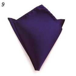 Mænd Solid Square Satin lommetørklæde | Pocket Square lommetørklæde Mænd - Mænd Satin 9