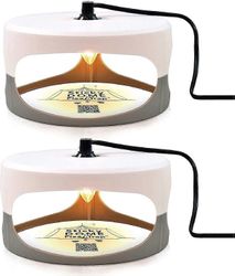 Sticky Dome Flea Trap, jossa on 2 tahmeaa levyä. Hajuton, myrkytön, luonnollinen hyönteisloukku, turvallinen sisäkäyttöön, lapset ja lemmikit (valk...