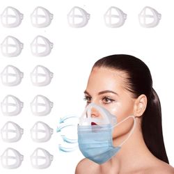 AIR Intern støtteramme til 3D-maskebeslagSilicone genbruges (15 pack) 15pcs