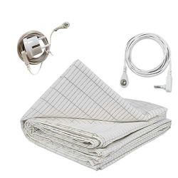 27x52 tuuman maadoituslevy johtava hopeakuitumateriaali ihoystävällinen ja mukava parantaa unen laatua EU PLUG