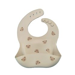 Yunshu Baby silikone Print Halter Hals Fodring Bib FARVE 5