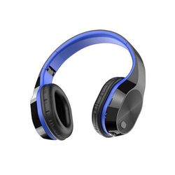 Sitabo T5 Stereo sammenleggbart spillhodesett for Bluetooth 5.0-støtte TF-kort 9d-hodesett Hifi-headset sammenleggbart trådløst hodesett ørepropper...