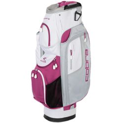 Cobra Fly XL hvid pink golfvognstaske 909538 01 Hvid/Pink OS