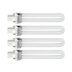 4kpl / asetettu UV-lampun vaihtoputket 9W U-muotoinen 365nm lampun lamppuputki kynsitaidekuivaimelle UV-lampun valo UV-lamppu kynsikuivain