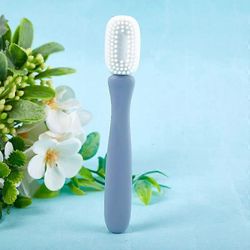 unbrand Chewing Teether Trainer Brush Therapy Oral Mandible Bite Trainer lapsille Aikuinen Harmaa