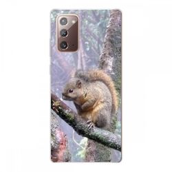 Crazy Kase Hull Til Samsung Galaxy Note20 i silikone fleksibel 1 Mm, Egern