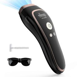 Laser-karvojen poisto miehille, pysyvä kivuton Ipl-karvanpoistolaite naisille, joilla on 999 900 välähdystä, automaattinen ja manuaalinen tila, 5 t...