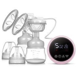 Sofirn Breast Pump Bilateral Electric Breast Pump Pink