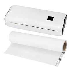 Mini kotitalouksien musteeton A4-tulostin monitoiminen mobiilitulostin kuvapäiväkirjaan Vain paperi 50kpl