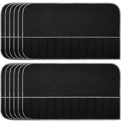 Hopeiset säilytyslaukut Hopeiset säilytyskankaan huopa-aterimien järjestäjä Tummenematon hopeasuojapussi 12pcs