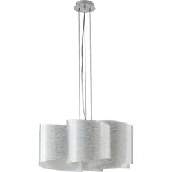 Fan Europe Lighting Fan Europe JOYCE 6 Light Pendant Loft Light White 60x25cm