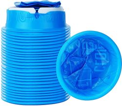 24kpl sinistä oksennuspussia kertakäyttöiset 1000 ml: n oksennuspussi aamupahoinvointia varten