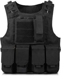 Lapset Taktinen liivi Lapset Naamiointi Taisteluliivi Ulkona Cs Kenttäpeli Taistelu Vartija Liivi Taistelukoulutus Suojaava musta