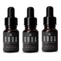 3X GODA for his feromonihajuvesi naisille, pitkäkestoinen jasmiinilla ja ruusulla