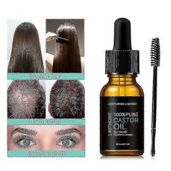 Sofirn puhdas risiini öljy silmäripset Kasvu Seerumin hiusten hoito Kulmakarvat Nopea kasvuneste