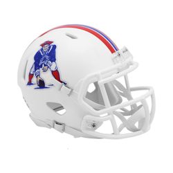 Riddell Jalkapallokypärä - NFL New England Patriots nopeus Valkoinen