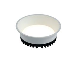 Fan Europe Lighting Xanto Integreret LED runde forsænket downlight, hvid, 4000K