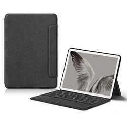 Google Pixel -tabletin nahkakotelo + kosketuslevyn Bluetooth-näppäimistö