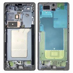 Samsung Display LCD keskikehys Galaxy S25 Ultra GH82-36386A varaosalle Titaani harmaa