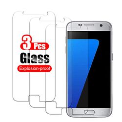 Sajygv 3stk til Samsung Galaxy S7 hærdet glas skærmbeskytter til Samsung Galaxy S7 G930f G930 beskyttelsesglasfilm 9h Gennemsigtig