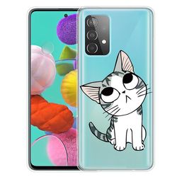 König Taske Mobiltelefonbeskytter til Samsung Galaxy A52 4G 5G A52s Cover Cover Case Transparent