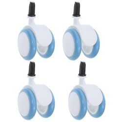 4kpl pyörät pyörät yleiskäyttöiset kävelypyörät korvaavat muoviset kumipyörät lastenrattaisiin leikkikehä kävelytystarvikkeet Multi 9.10X5.60X5.60CM