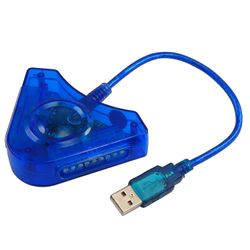 2 Port Ps2 til Ps3 Usb Game Controller Converter Adapter