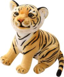 Lmell 10,62" Tiger Plys tigre Realistiske udstoppede dyr Jungle Dyr Simulation