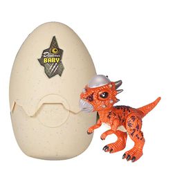 Kissqiqi Hatching Egg Dinosaur Legetøj, Dinosaur Æg, der klækkes med realistisk Dinosaur Action Figur GRUPPE3