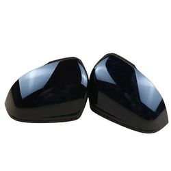 Sopii 18-22 Volvo Xc60 V90 S60 S90 taustakuori taustapeilin kansi kirkas musta runko Kirkkaan musta pari