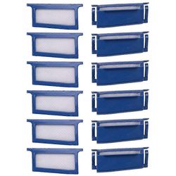 Philips Respironics Dreamstation 6 -vaihtosuodattimet - uudelleenkäytettävä suodatinpaikka, jossa on 6 pakkausta erittäin hienoja kertakäyttöisiä s...