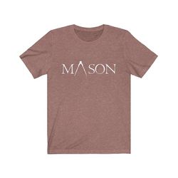 Bricks Masons Mason kompas frimurerisk t-shirt Lyng lilla M