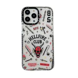 Stranger Things Matkapuhelimen kotelon kansi Applelle Iphone Xr 11 12 13 C iPhone 14