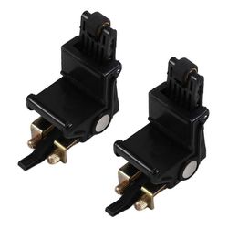 2 pakkaus puristusrullakokoonpanon painekumi-kupariydinrullat Liyu-vinyylileikkurin leikkausplottille Black