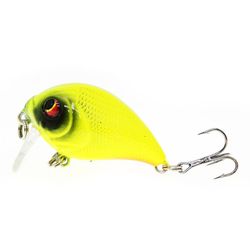 Sajygv Kvalitet flytende fiske hardt agn, lokke for å fange fisk som bass eller karpe, Crank Tackle, 4.5cm, 7g, 1 stk NO9 (andre)