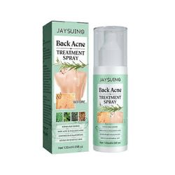 Jaysuing Back Acne Repair Spray Isorokko Laimentava Korjaus Taka Olkapäävartalo Puhdas ja sileä iho 120ml 120 ml