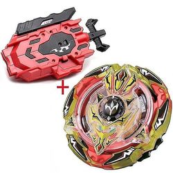 Mikasa Burst Turbo gnister med launcher Metal Booster Bey Starter Gyro Beyblade B103