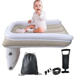 Upouusi puhallettava taaperoiden matkasänky lasten ilmapatja käsipumpulla Kannettavat hauskat pelit