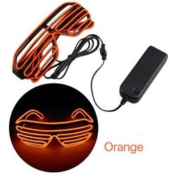 Led Mask Orange Briller 15,3 * 14,3 cm