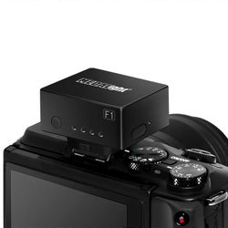 Mini ladattava kameran salamavalo Speedlite mallille Ricoh GR3 /Canon/Sony Musta