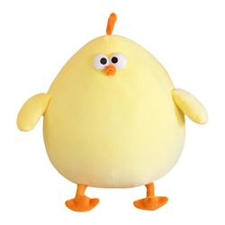 Syfinee Hauska kana-pehmo lelu söpö pieni poikasen täytetty pehmo nukke lasten syntymäpäivälahjat Keltainen 50cm