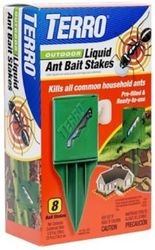 TERRO T1812 ulkona nestemäiset muurahaissyöttipanokset ulkona 8 pakkaus