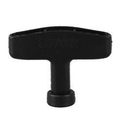 Vaihtokäynnistimen vetokahvan kahva musta moottorille