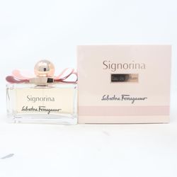 Signorina af Salvatore Ferragamo Eau De Parfum 3.4oz/100ml Spray Ny med Box 3.4 oz