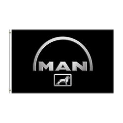 Redkid 3x5 ft mies kuorma-auto lippu polyesteri painettu auto kilpa banneri sisustus 120x180cm B-1234