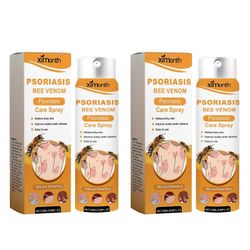 1/2/3kpl Bee-Venom Psoriasises Spray Ihon punoitusta lievittävä kutinaa estävät nesteet Ihonhoitotuotteet 2pcs