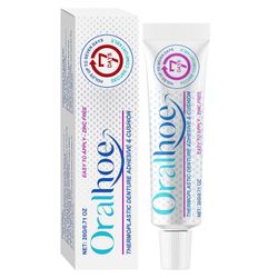 Super Grip Hammasproteesi-liimavoide Premium Formulas Liimaton hammasproteesi-liimavoide kiristysproteesien asentamiseen 1pc