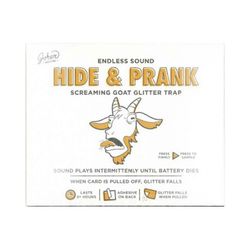 Prank Glitter Trap - ajoittainen piilo seinäliimalla ja yllätysglitterpussilla toimisto- ja kotikäyttöön Kuten