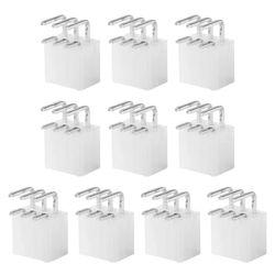 Asic Mining 6-nastainen Power Looper -liitin Antminer S9 S9k M3 Eibt E10.2 10kpl Kyynärpää